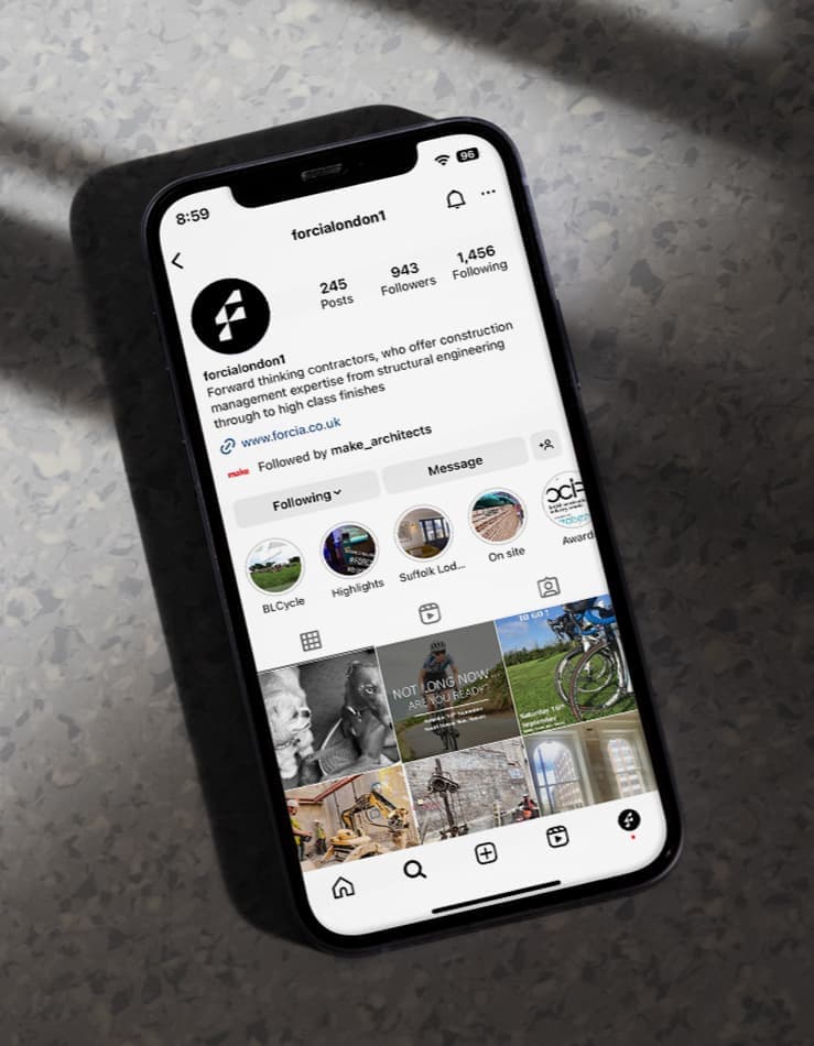 Forcia | UI & UX Design | Work | SED Digital