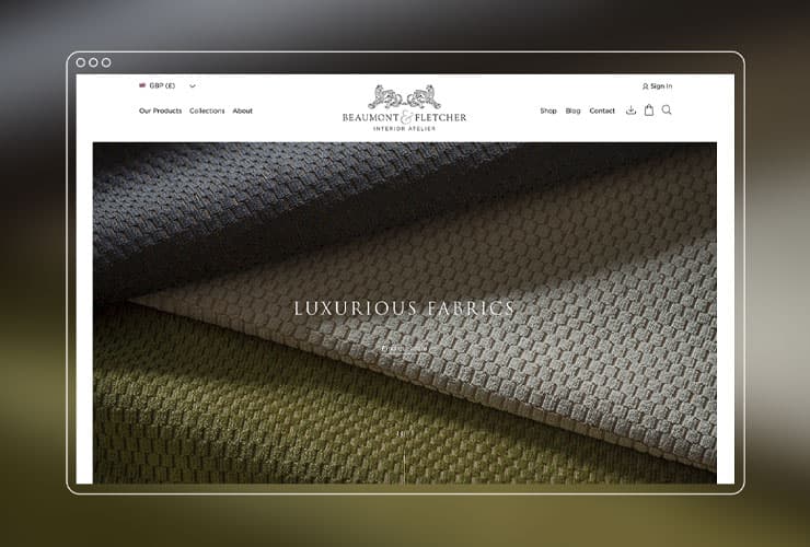 Beaumont and Fletcher | Web Build | UI & UX Design | E-commerce | Work | SED Digital Beaumont and Fletcher | Web Build | UI & UX Design | E-commerce | Work | SED Digital