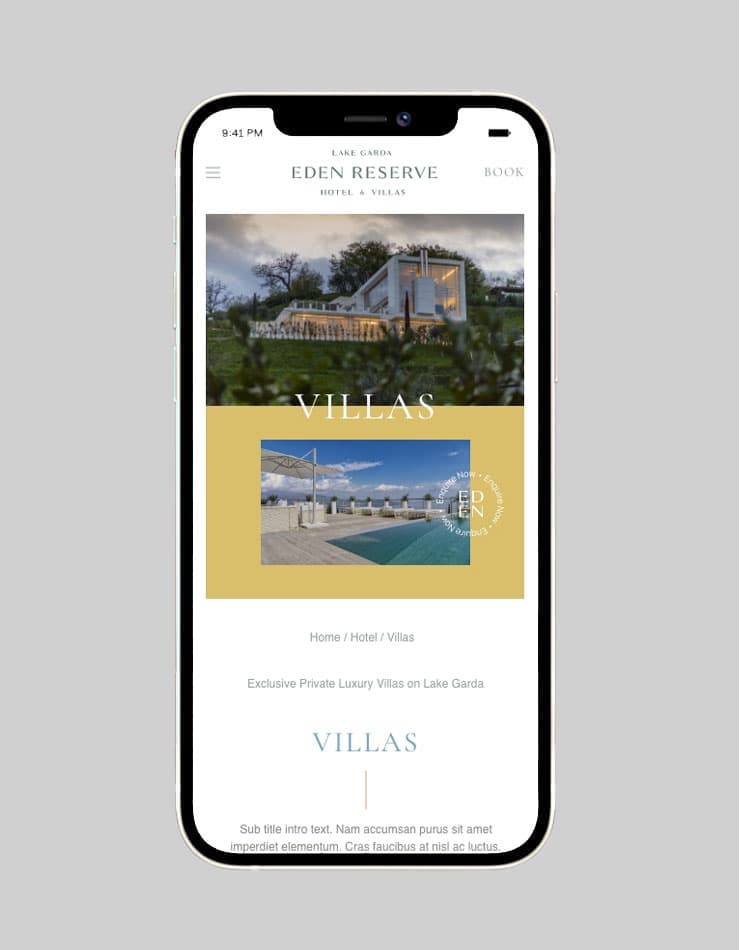 Eden Reserve | Digital Marketing | Work | SED Digital