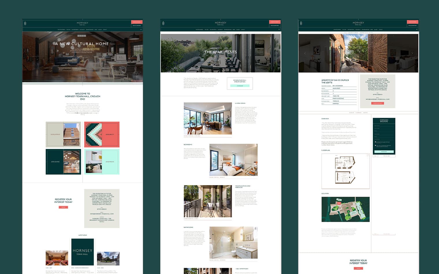 Hornsey Town Hall | Web Build | Work | SED Digital