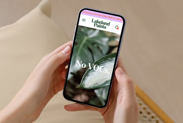 Lakeland Paints | CRO | E-commerce | UI & UX Design | Work | SED Digital Lakeland Paints | CRO | E-commerce | UI & UX Design | Work | SED Digital