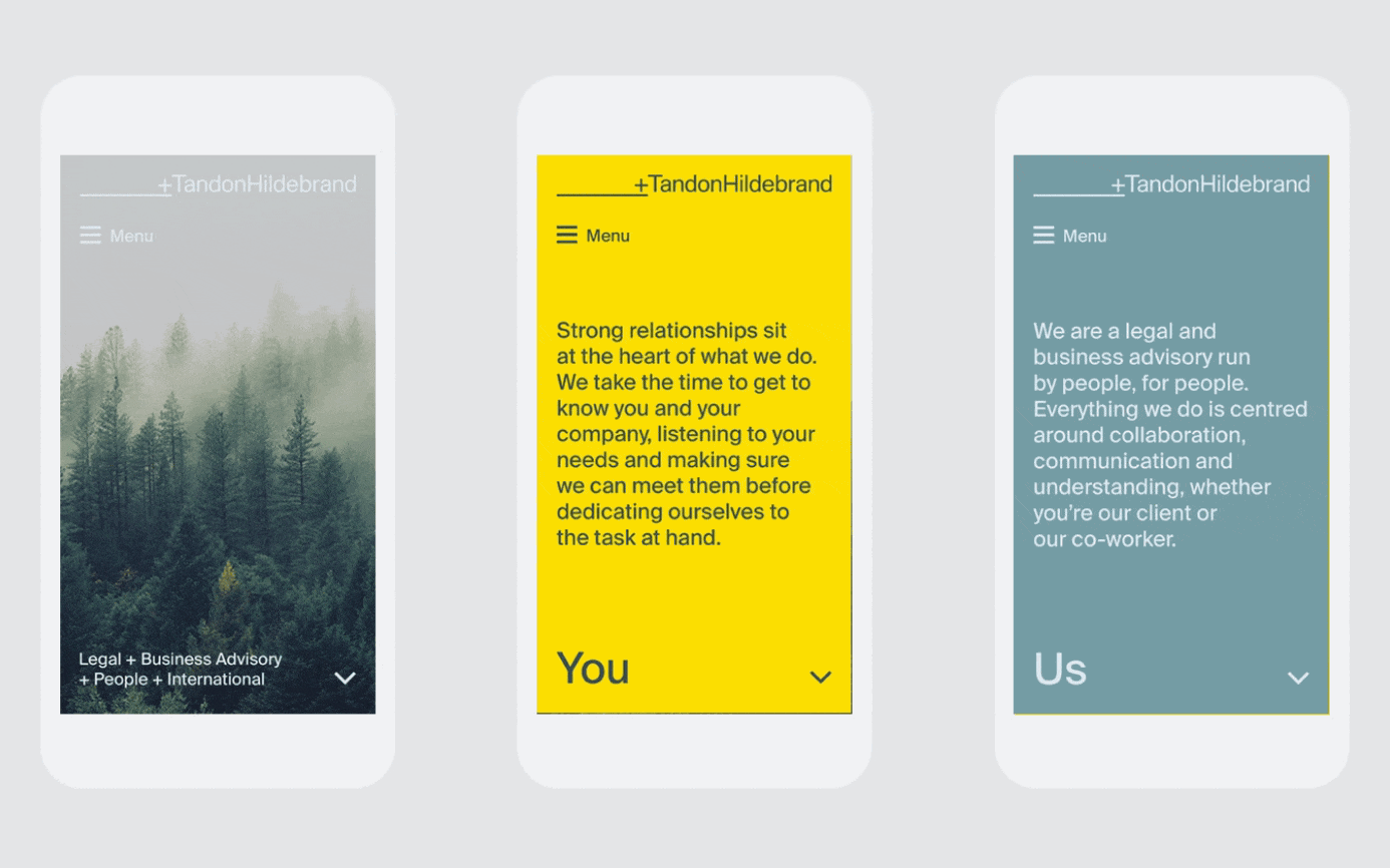 Tandon Hildebrand | Web Build | SED Digital